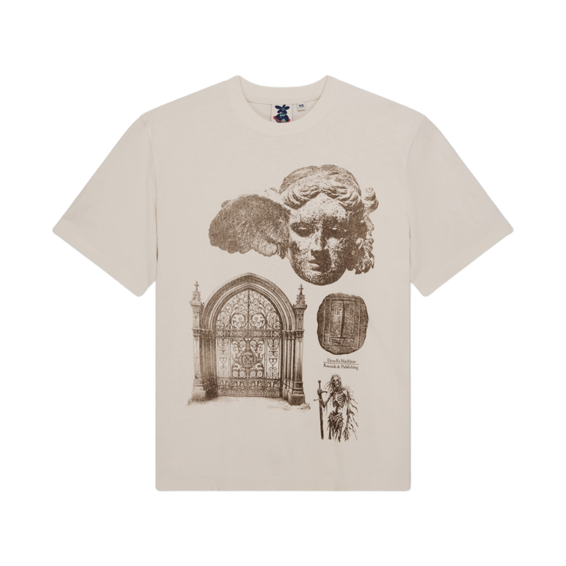 데우스 엑스 마키나 인보케이션 티셔츠 아이보리(Deus Ex Machina Invocation T-Shirt Ivory) - 2