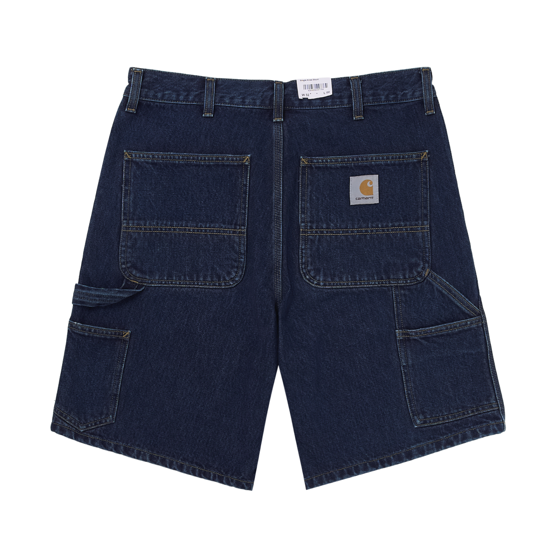 칼하트 WIP 스미스 데님 싱글 니 쇼츠 블루(Carhartt WIP Smith Denim Single Knee Short Blue)