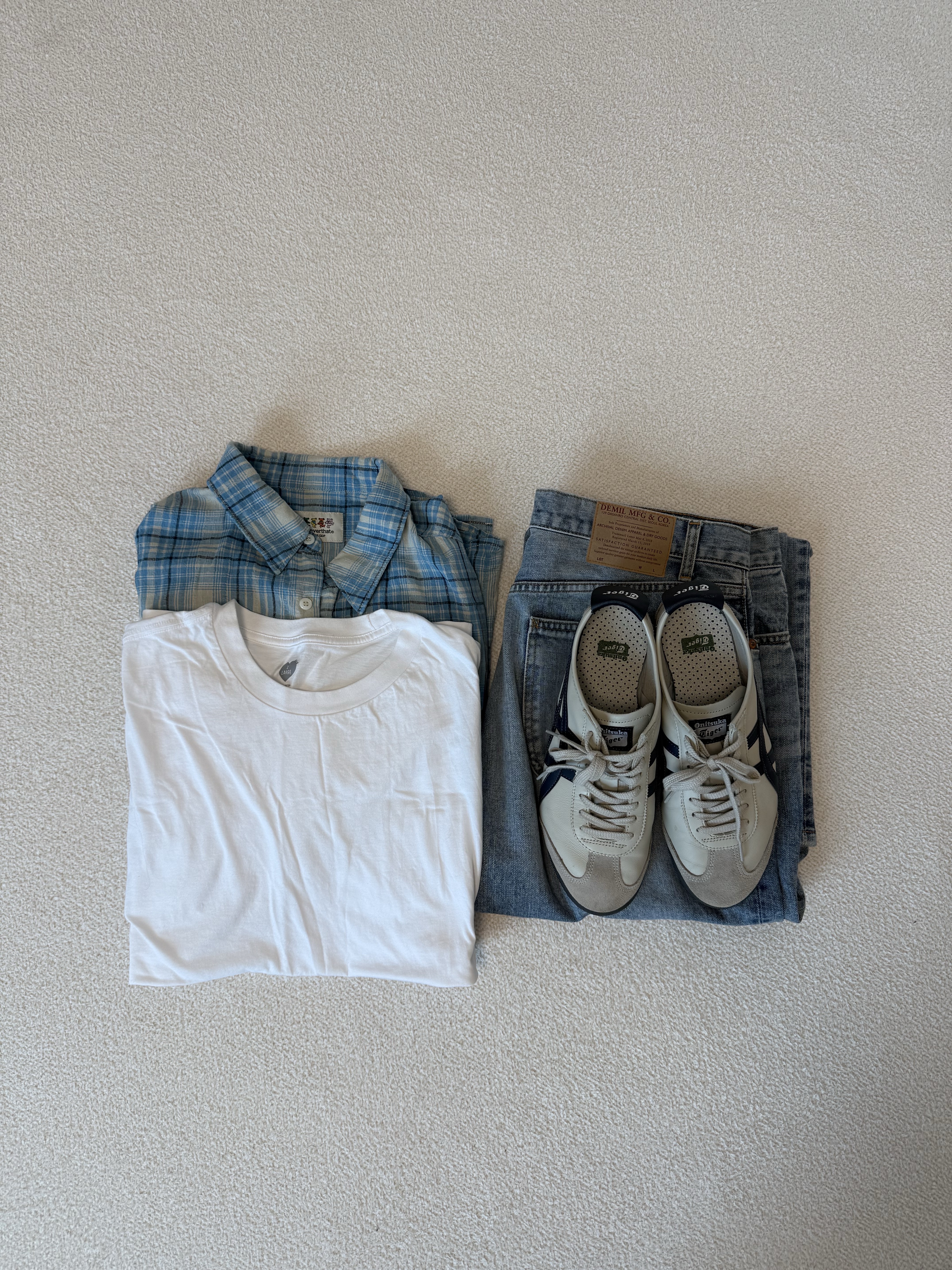 Onitsuka Tiger Mexico 66 Birch 착용 스타일 - 1