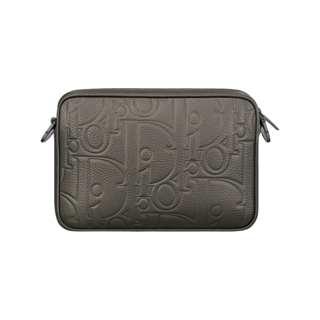 디올 새들 트리플 파우치 디올 그래비티 레더 앤 그레인드 카프스킨 그레이(Dior Saddle Triple Pouch Dior Gravity Leather And Grained Calfskin Gray) - 3