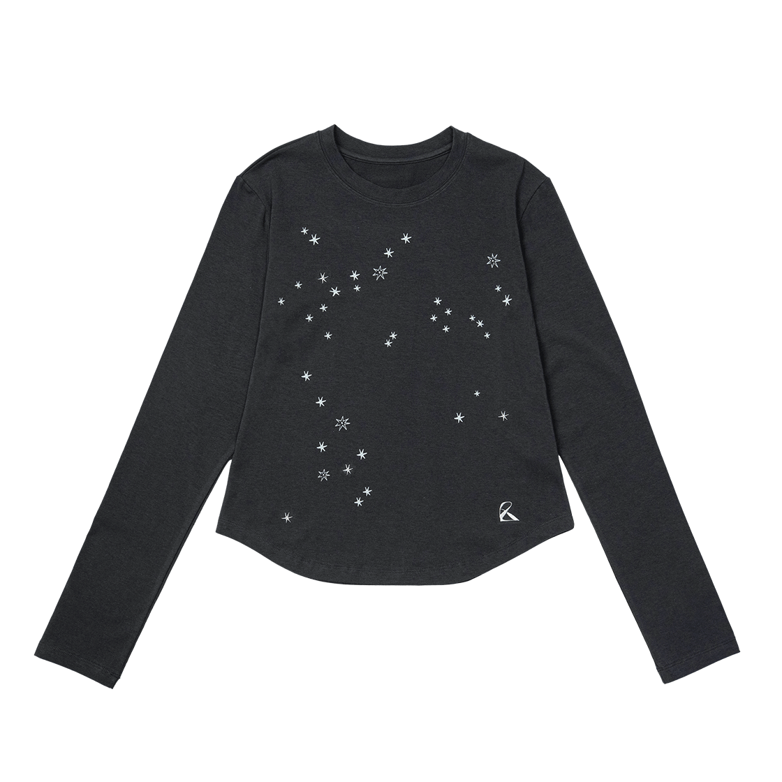 리오므 스텔란스 롱슬리브 티 챠콜(Riomeu Stellance Long Sleeve Charcoal)