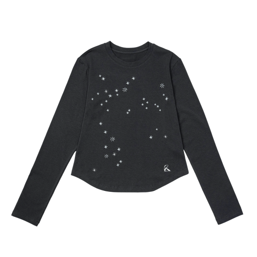 R-25-F02 Riomeu Stellance Long Sleeve Ccharcoal