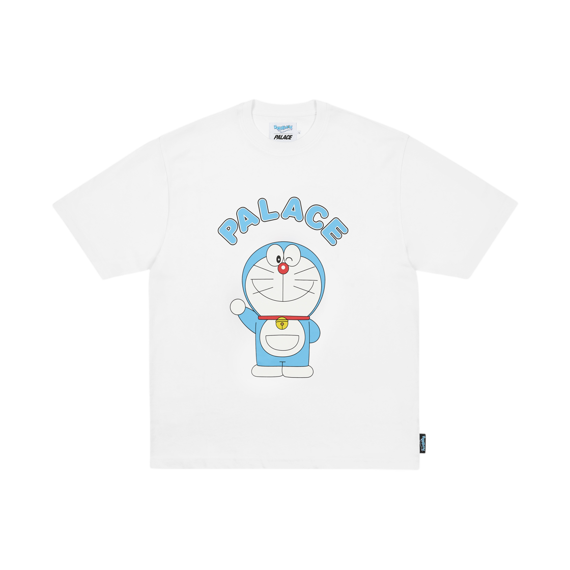 팔라스 x 도라에몽 티셔츠 블레스드 옐로우 - 25FW | Palace | KREAM