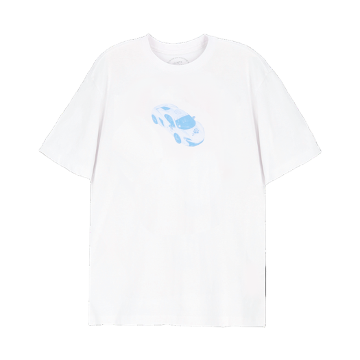 TI25C0302491 ASSC Sports Car T-Shirt White