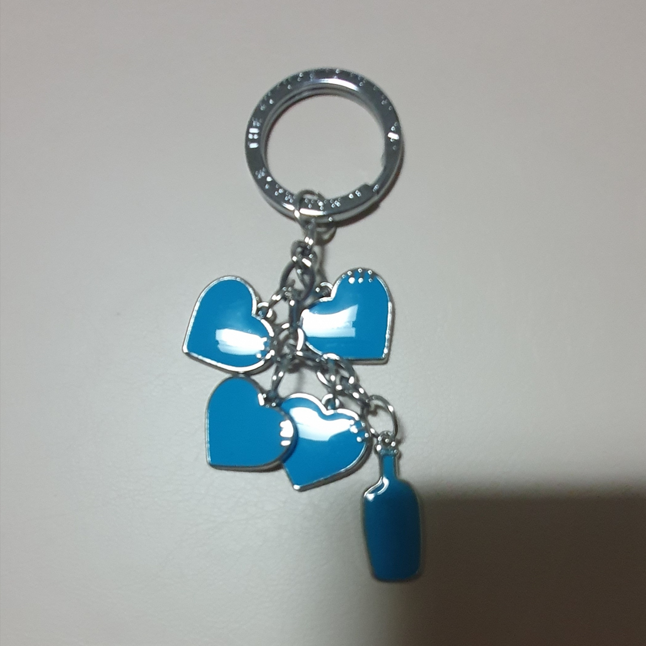 Human Made x Blue Bottle Coffee Key Charm Blue 착용 스타일 - 2