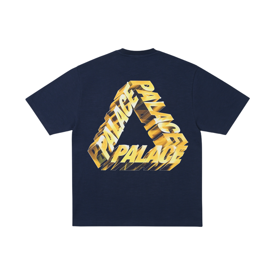 - Palace Polished P3 T-Shirt Navy - 25FW
