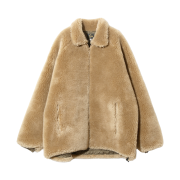 Needles Fur Jacket Acrylic Pile Beige