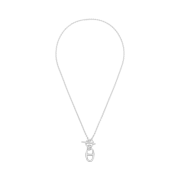 (W) Hermes Chaine D'Ancre Pendant Sterling Silver