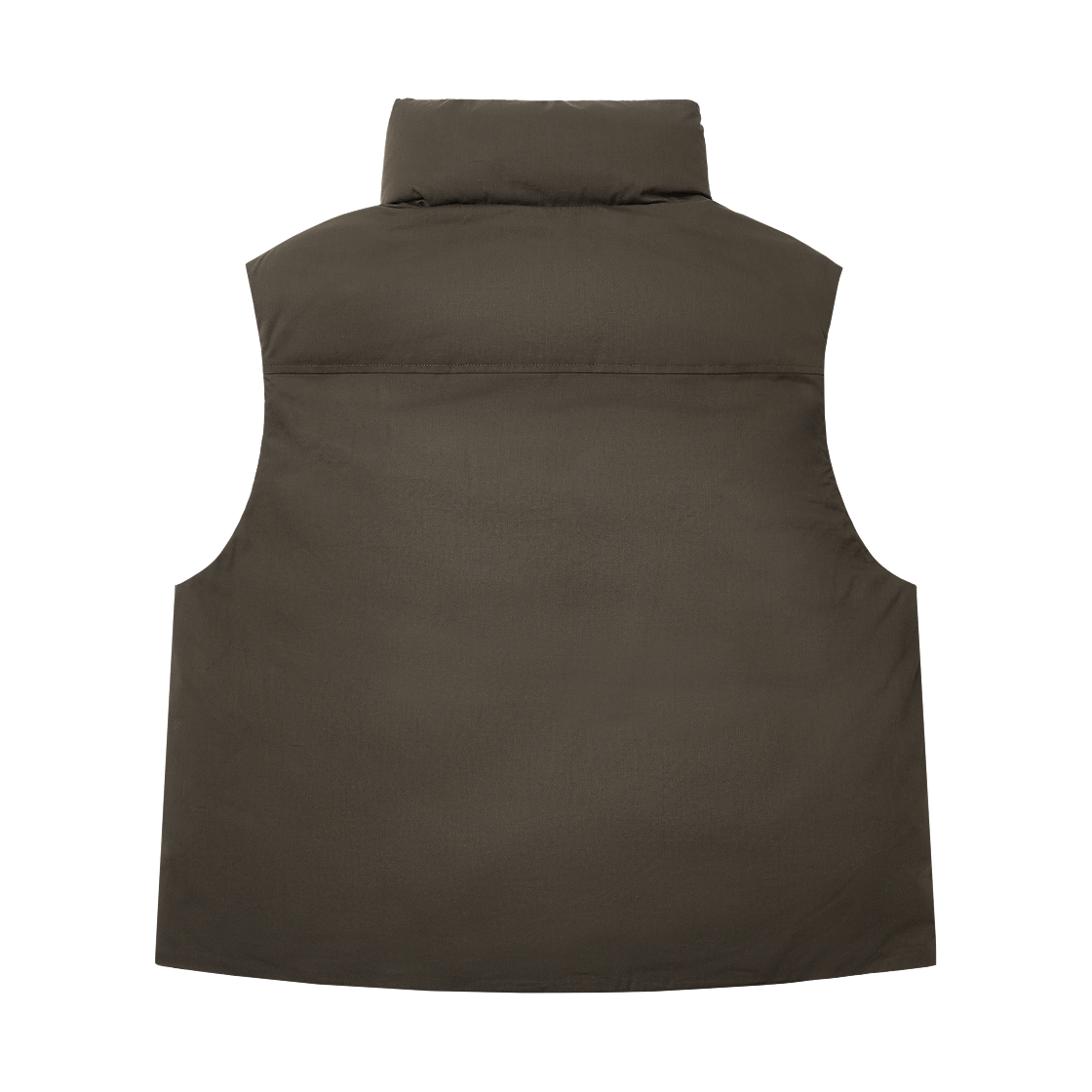 (W) 유니클로 U 퍼프테크 논 퀼팅 베스트 브라운 - KR((W) Uniqlo U Pufftech Non Quilting Vest Brown - KR) - 2