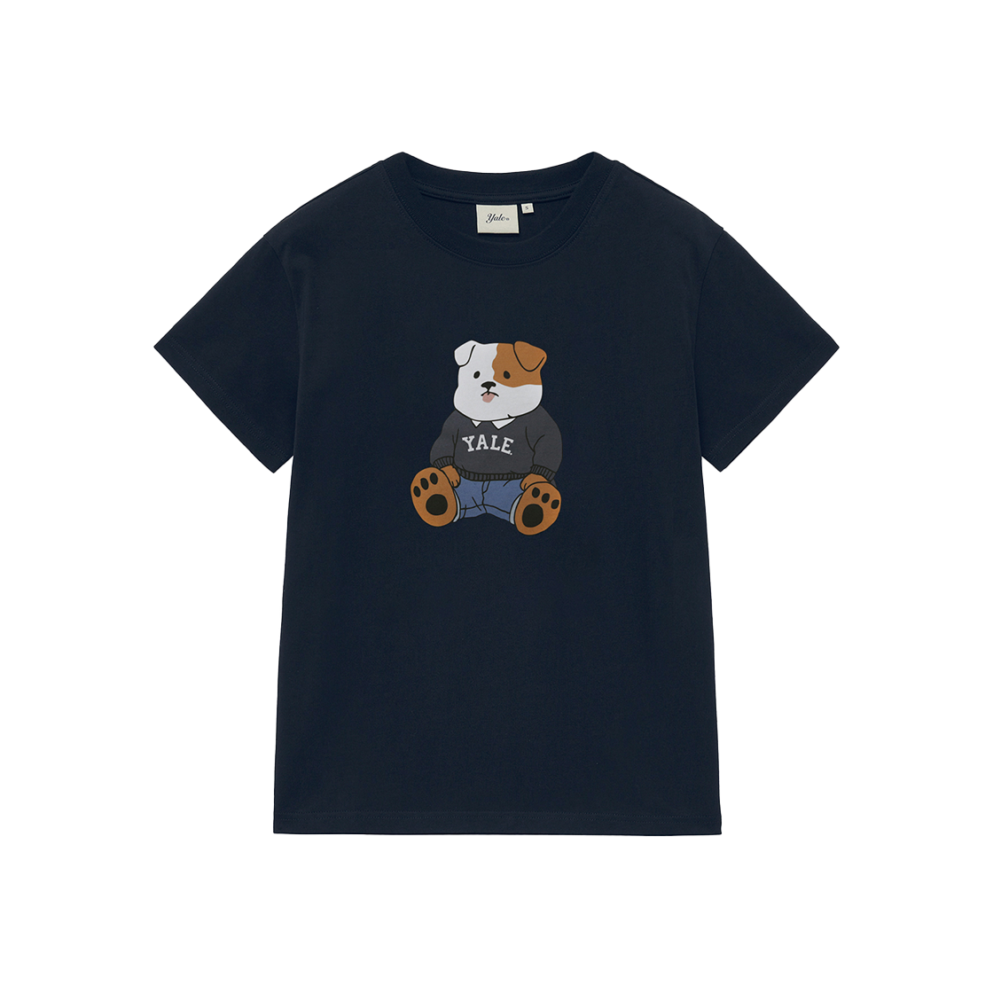 예일 소프트 불독 반팔 티셔츠_네이비(Yale Soft Bulldog Short Sleeve Navy) - 1