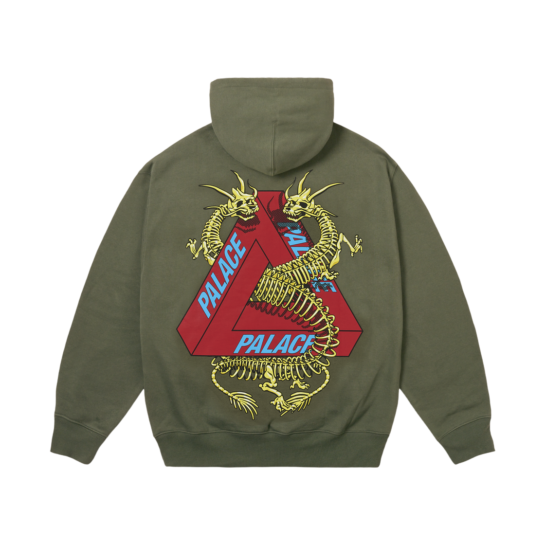 팔라스 드래곤 본즈 트라이 후드 더 딥 그린 - 25FW(Palace Dragon Bones Tri Hood The Deep Green - 25FW) - 2