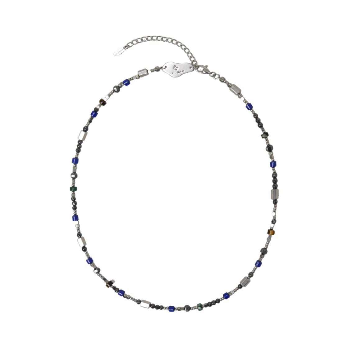 RioAN048 Riomeu Blue Corallite Necklace