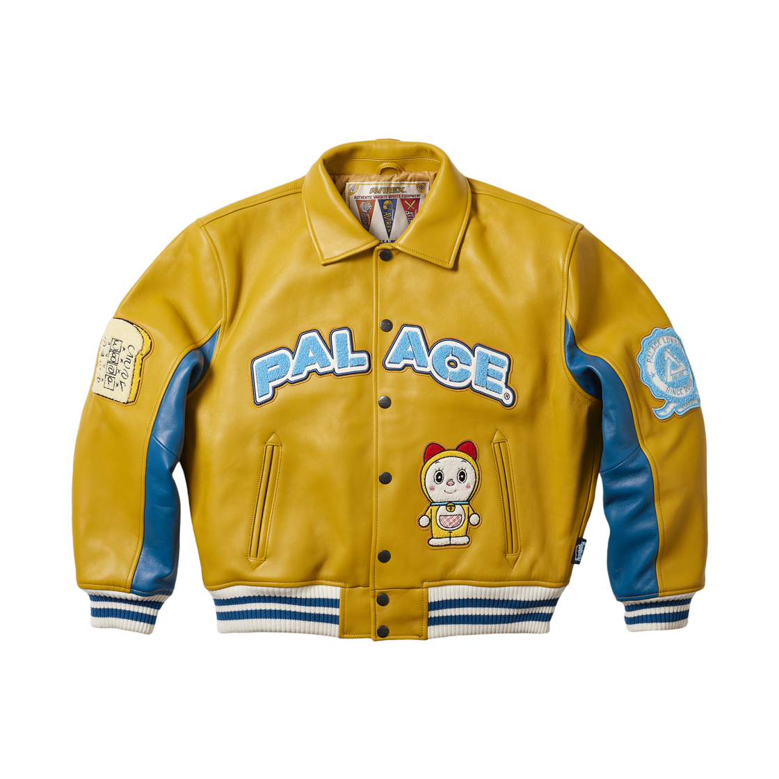 팔라스 x 도라에몽 아비렉스 자켓 옐로우 - 25FW(Palace x Doraemon Avirex Jacket Yellow - 25FW)