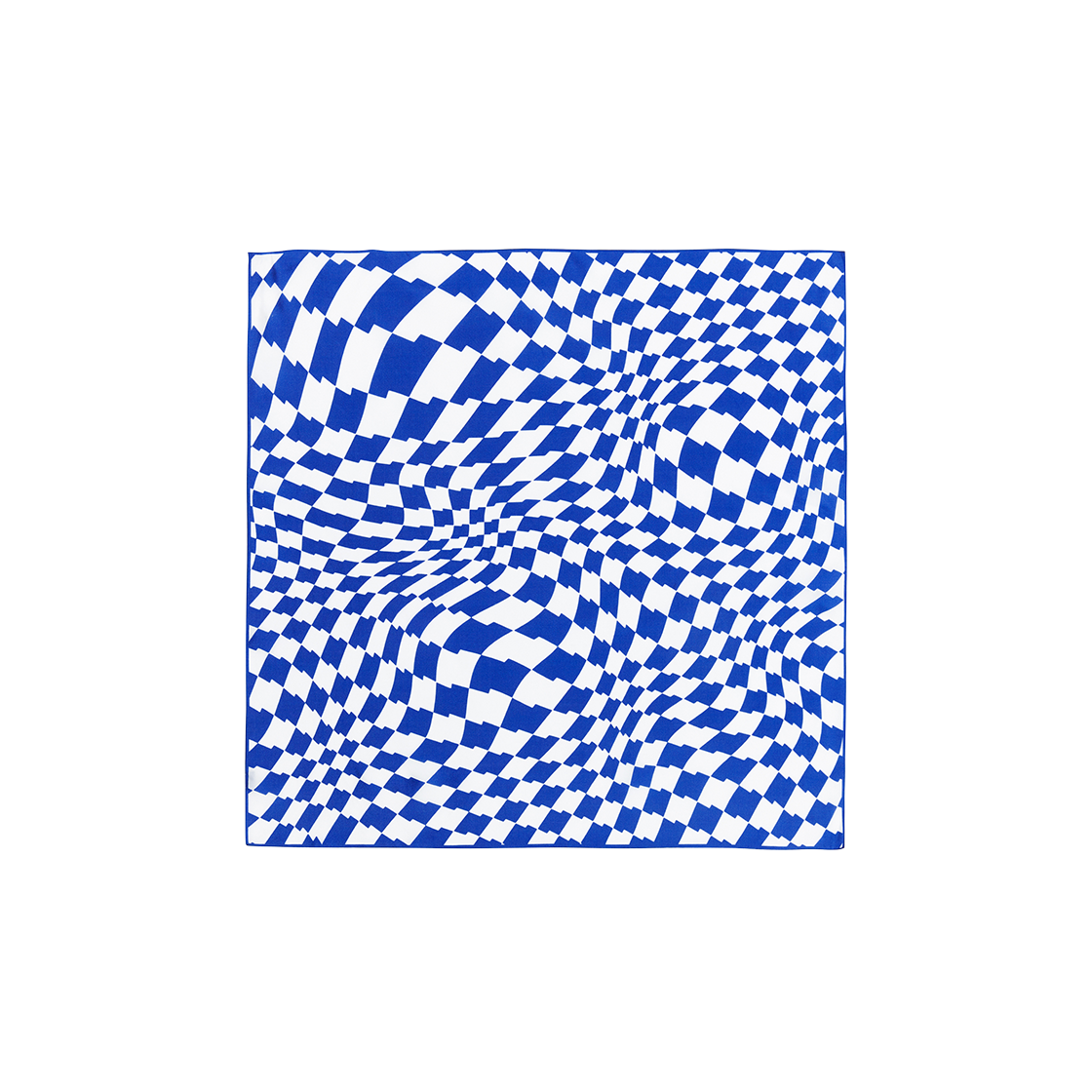 아더에러 테닛 웨이브 스카프 Z-블루(Ader Error Tenit Wave Scarf Z-Blue) - 2