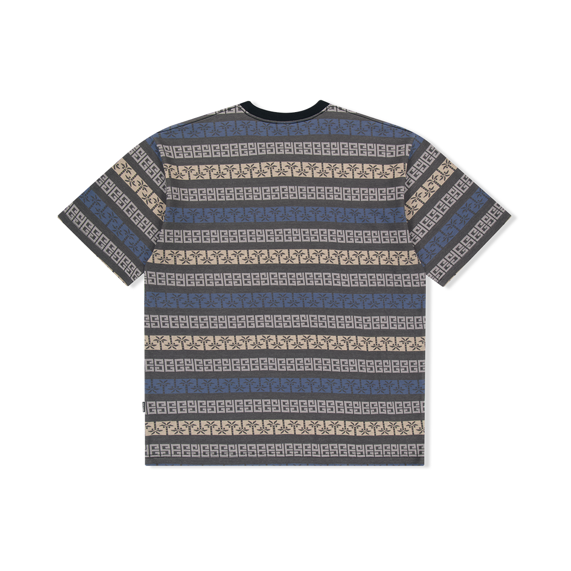 예스아이씨 예스 팜 자카드 티 차콜(YESEYESEE Y.E.S Palm Jacquard Tee Charcoal) - 2