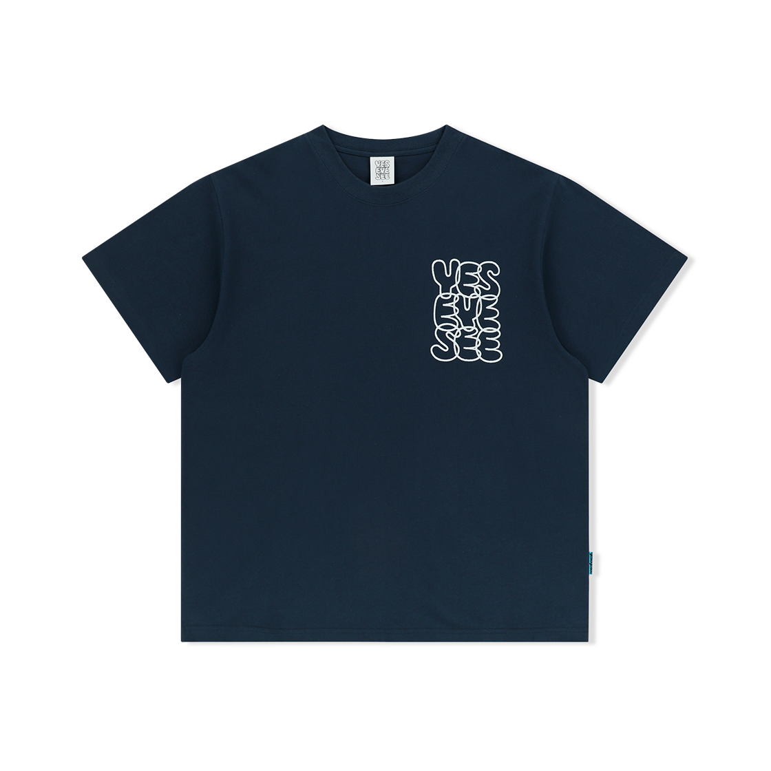 예스아이씨 씨로고 티 네이비(YESEYESEE C-Logo Tee Navy)