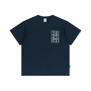 YESEYESEE C-Logo Tee Navy