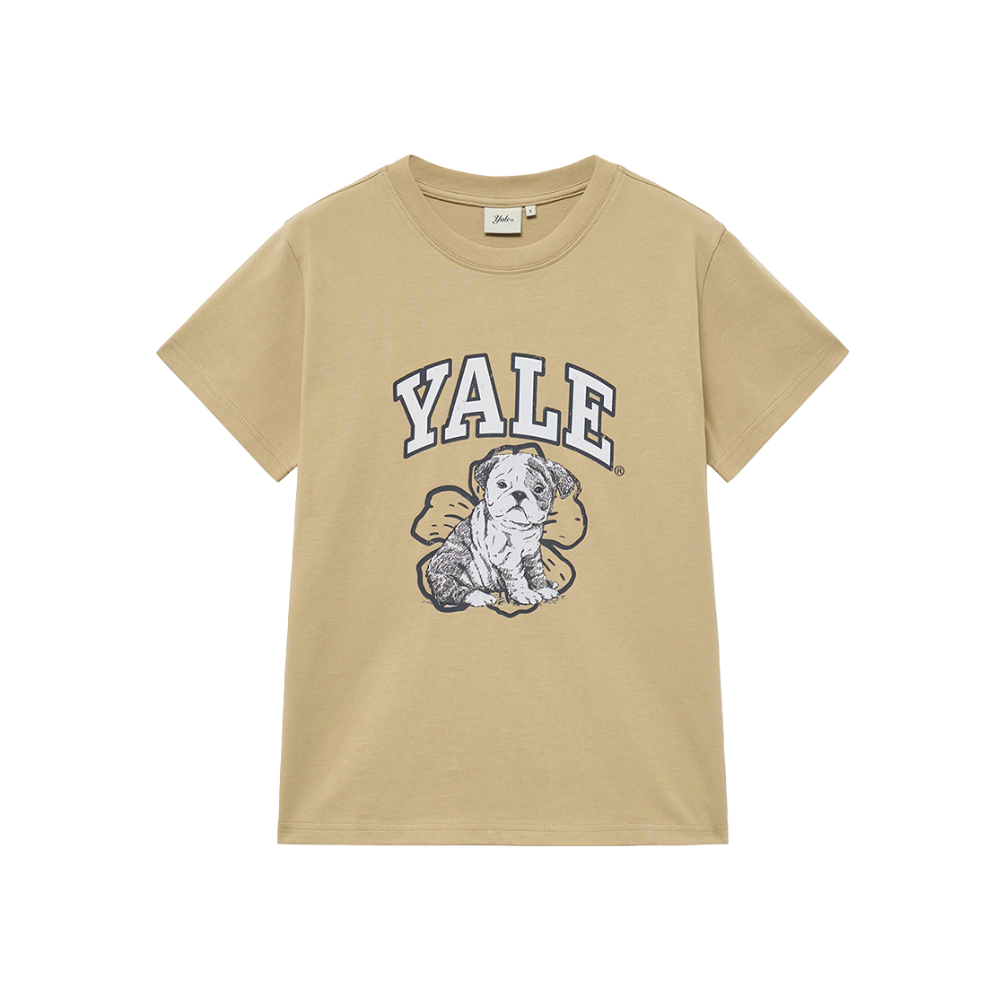 YFM1SS218ABE Yale Women's Vintage Flower Dan Short Sleeve Begie