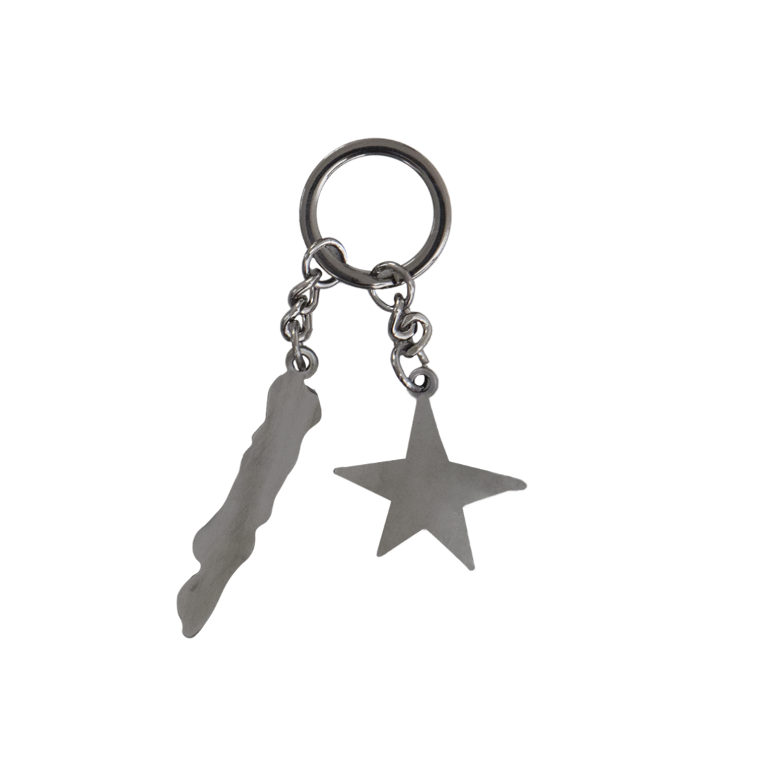 폴리테루 행크 키링 004 레드 스타 스컬(Polyteru HANK Key Ring 004 Red Star Skull) - 2