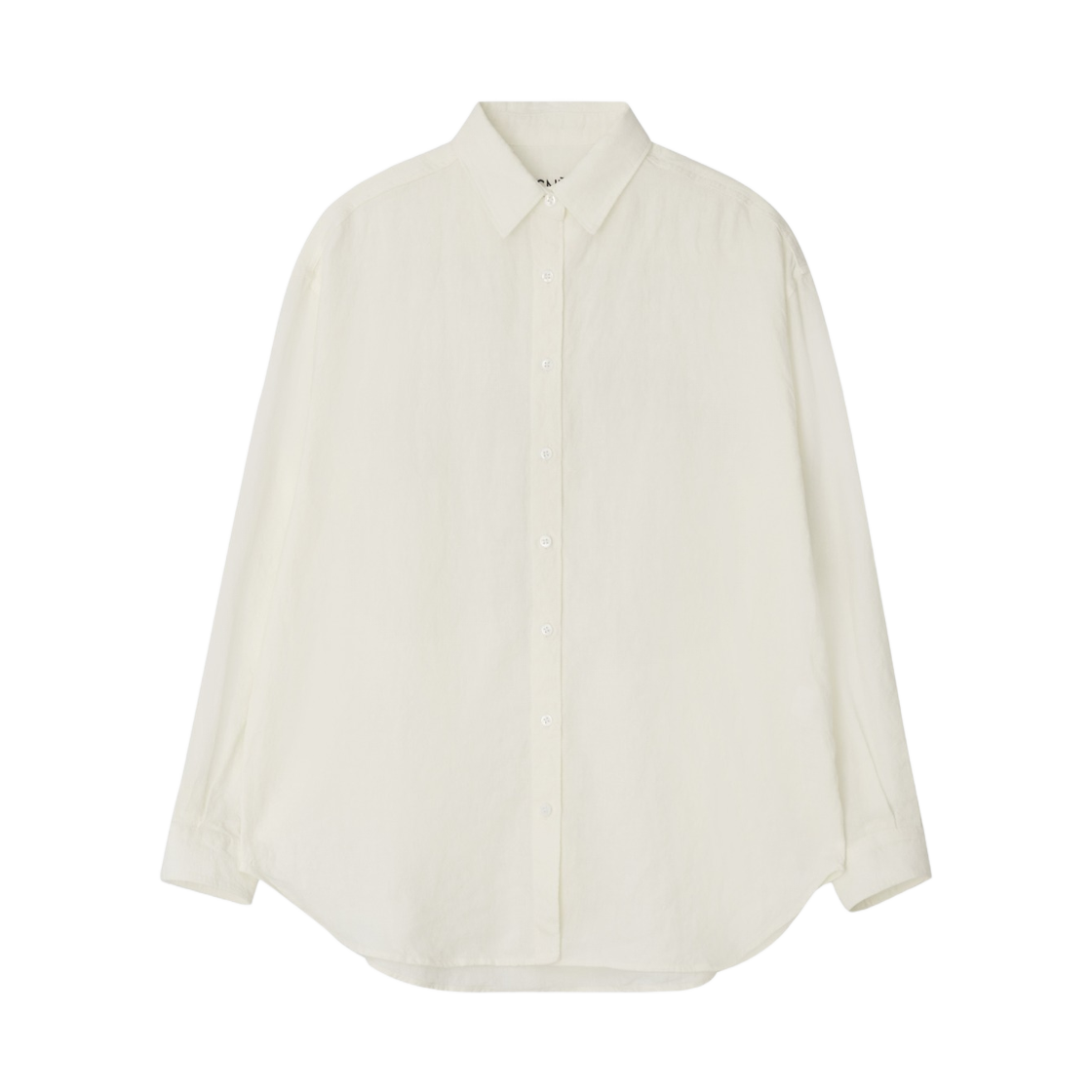 (W) 누스누스 린넨 셔츠 아이보리((W) Nusnus Linen Shirt Ivory)