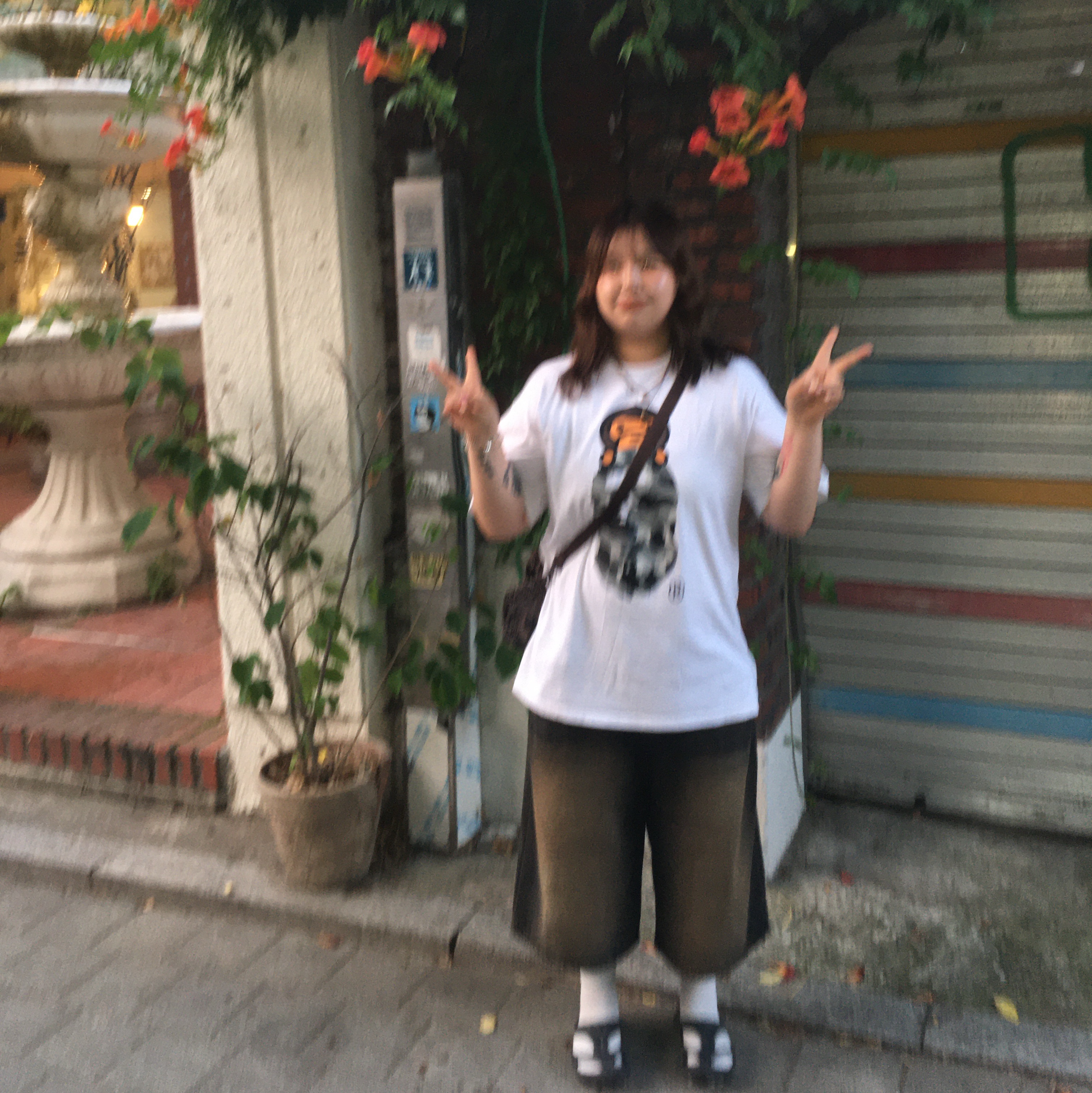 BAPE 1st Camo Milo on Ape Head T-Shirt White Gray, Supreme Mesh Mini Duffle Bag Truetimber Kanati Camo - 25SS 착용 스타일
