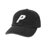 Palace Denim P 6-Panel Black - 25FW