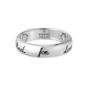 Gucci Blind For Love Ring Silver
