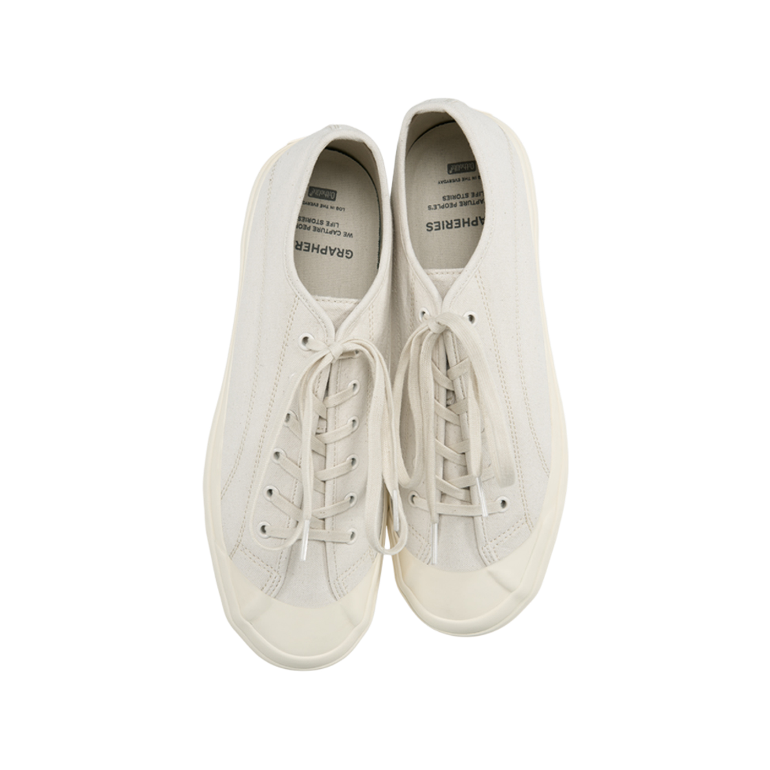 그라퍼리즈 데이즈 슈즈 에크루(GRAPHERIES DAYS Shoes Ecru) - 2