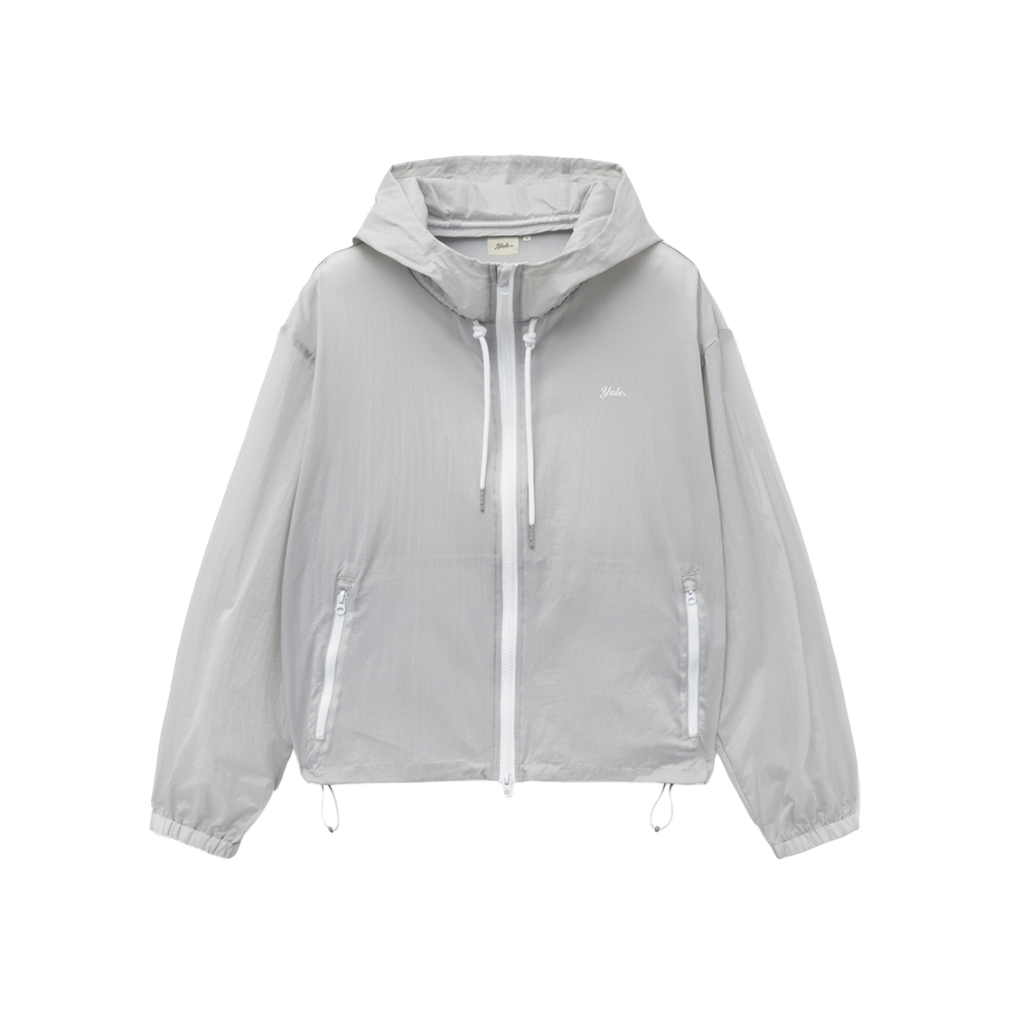 예일 우먼즈 라이트웨이트 윈드브레이커_라이트 그레이(Yale Women's Lightweight Windbreaker Light Grey)
