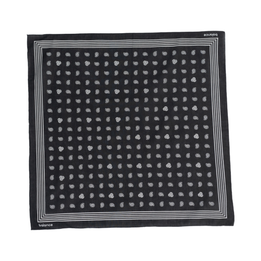 BY258ACBAA001BL BROWNYARD BALANCE Balance Bandana Black