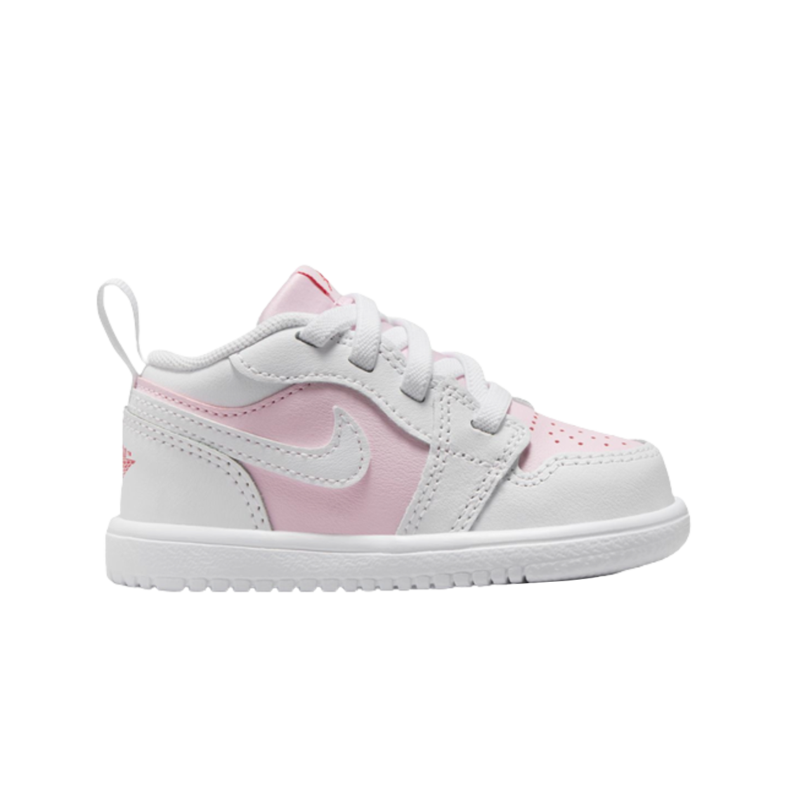 DR9747-608 (TD) Jordan 1 Low Alt Pink Foam Fire Red
