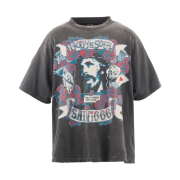 Saint Mxxxxxx Body N Soul S/S T-Shirt Black - 25AW