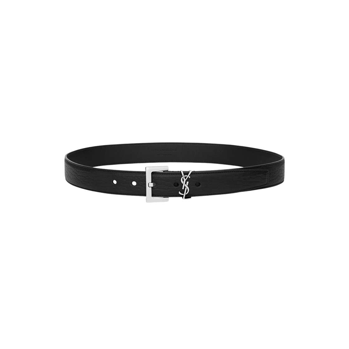 생로랑 램스킨 카산드라 벨트 블랙(Saint Laurent Cassandre Belt in Lambskin Black)