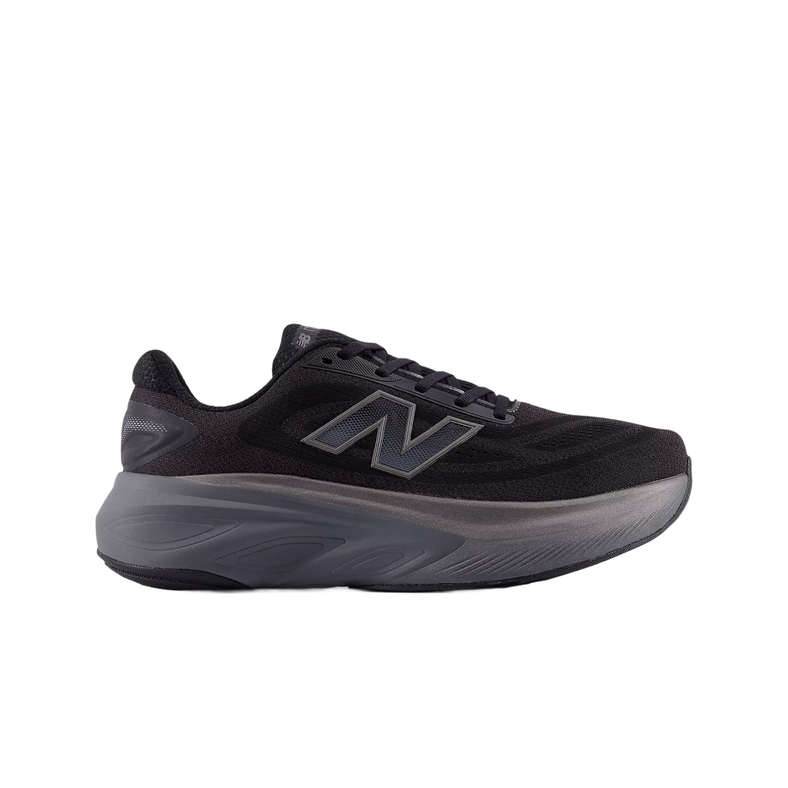 뉴발란스 프레쉬 폼 모어 v6 블랙 캐슬락 블랙 메탈릭 - 2E 와이드(New Balance Fresh Foam More v6 Black Castlerock Black Metallic - 2E) - 1