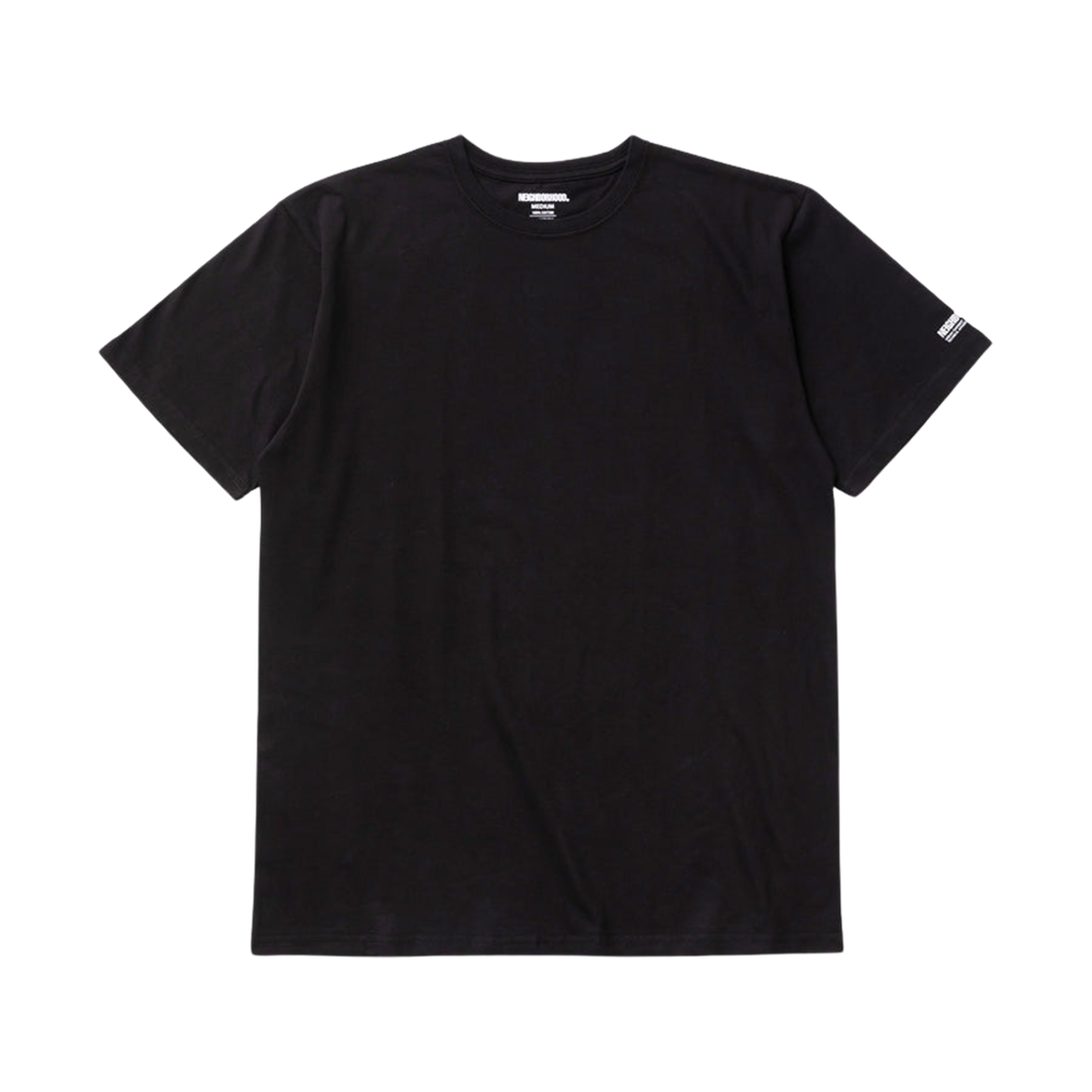 네이버후드 클래식 티셔츠 블랙 (2개입)(Neighborhood Classic T-Shirt Black (2 Pack)) - 1