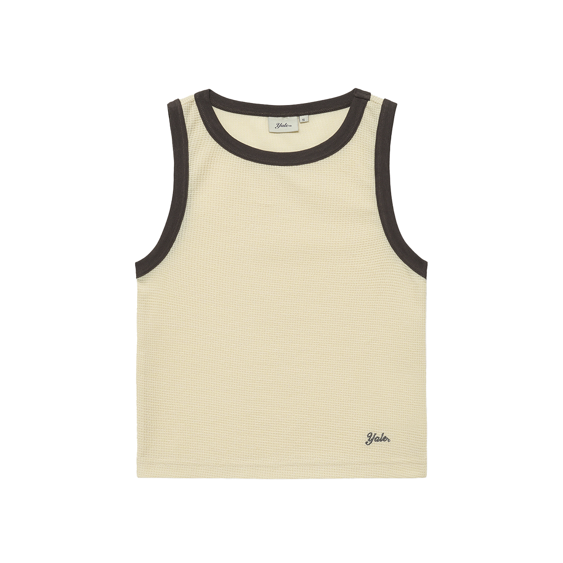 YFM1VT201AYE Yale Women's Ringer Sleeveless Yellow