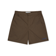 YESEYESEE Nylon Dash Shorts Brown