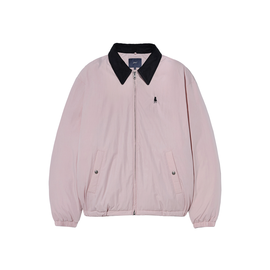 YEW1DW302API Yale Detachable Boa Short Puffer Jacket Pink