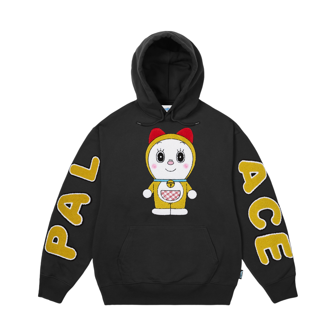 팔라스 x 도라에몽 후드 블랙 - 25FW(Palace x Doraemon Hood Black - 25FW)