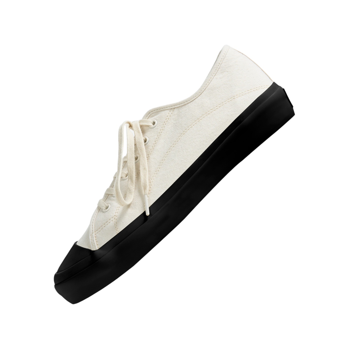 그라퍼리즈 마일드 슈즈 에크루 블랙(GRAPHERIES Mild Shoes Ecru Black) - 3
