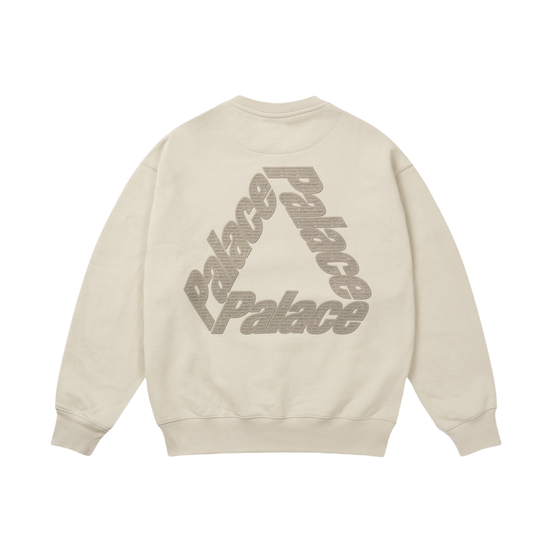 팔라스 P3 체인 퍼프 크루 스토니 그레이 - 25FW(Palace P3 Chain Puff Crew Stoney Grey - 25FW) - 2