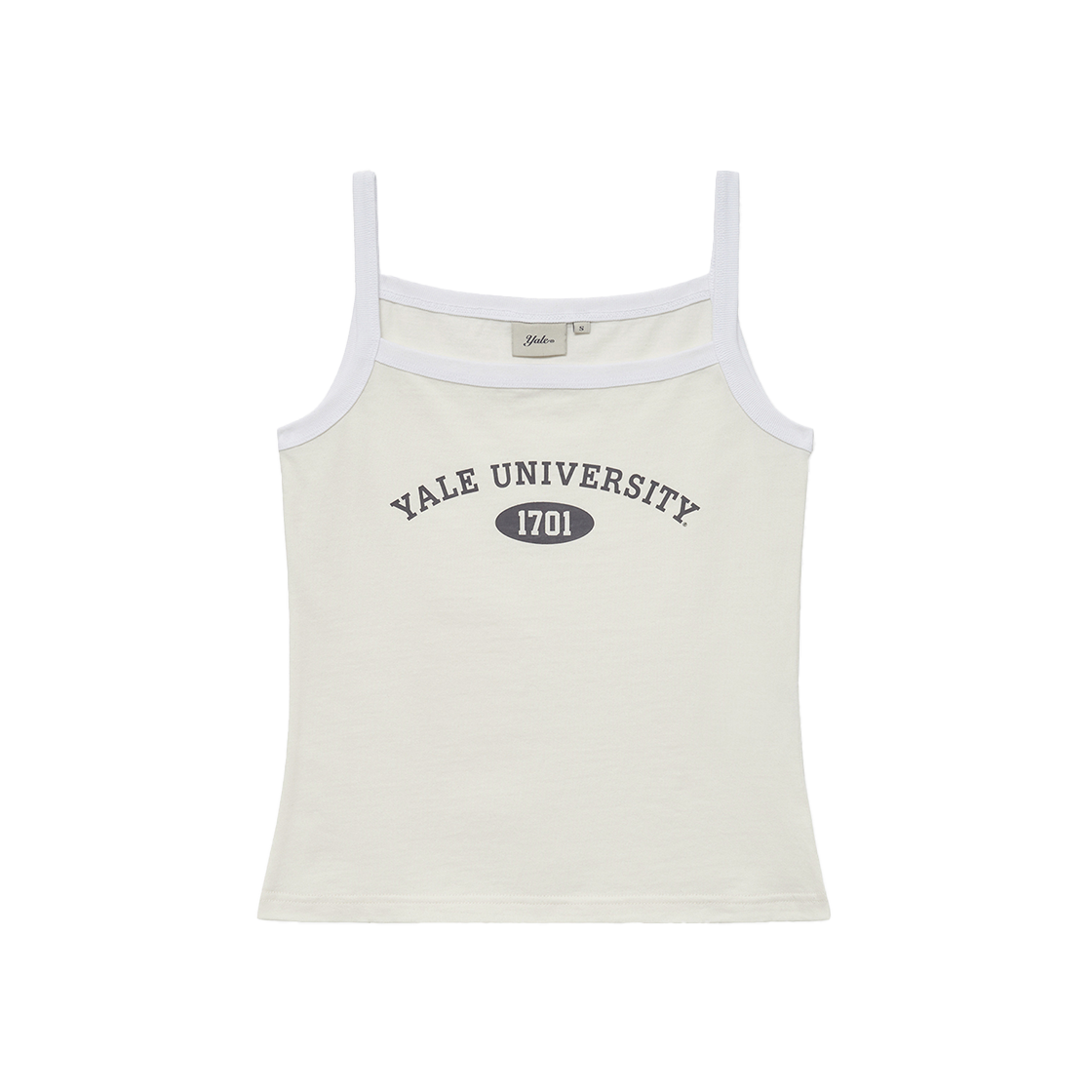 예일 우먼즈 1701 로고 스포츠 탱크탑_아이보리(Yale Women's 1701 Logo Sports Tank Top Ivory) - 1