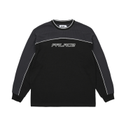 Palace Mesh Panel Longsleeve Slate - 25FW