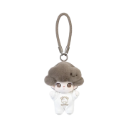Pop Mart Dimoo Crush On Coffee Series Soft Faced Plush Keychain Aromatic Mocha (Opened Case)