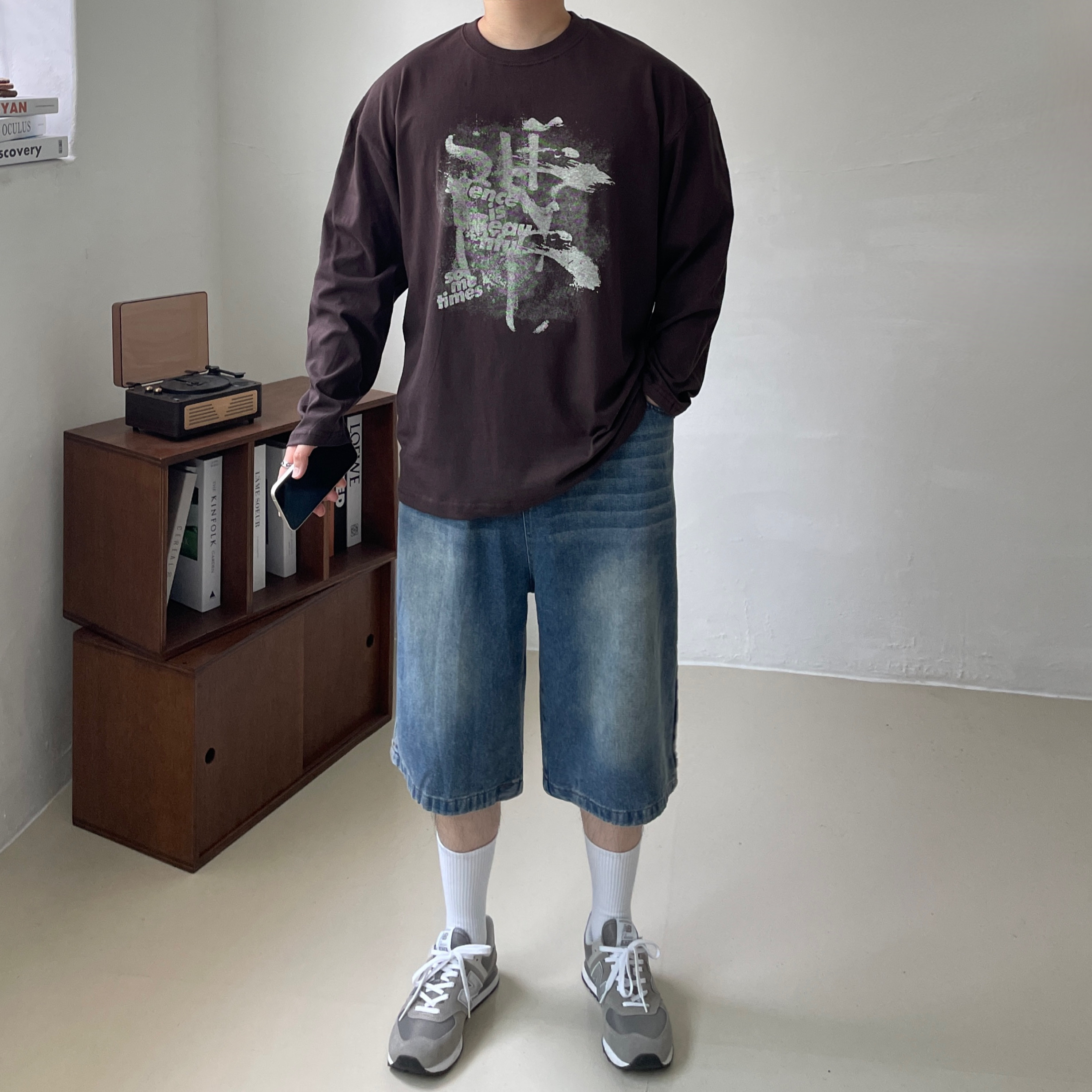New Balance 574 Worn By Anyone Grey - D Standard 착용 스타일 - 5