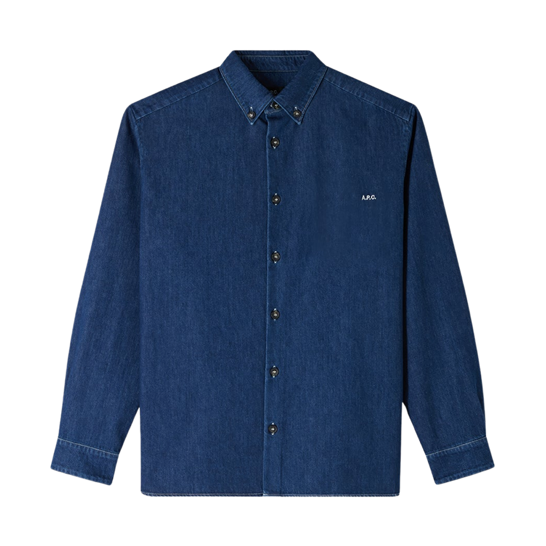 COHAL-H12586-IAI A.P.C. Mathias Shirt Indigo