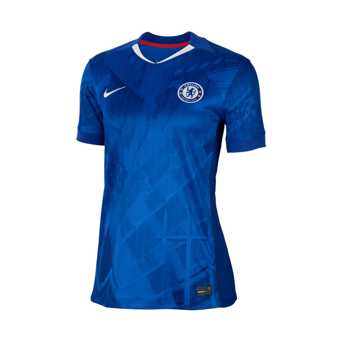 (W) 나이키 첼시 FC 2025/26 스타디움 홈 드라이핏 사커 레플리카 저지 러쉬 블루 화이트 (논 마킹 버전)((W) Nike Chelsea FC 2025/26 Stadium Home Dri-Fit Soccer Replica Jersey Rush Blue White (Non Marking Ver.))