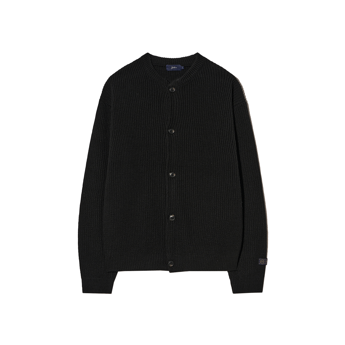 YEW1KC301ABK Yale Cozy Round Cardigan Black