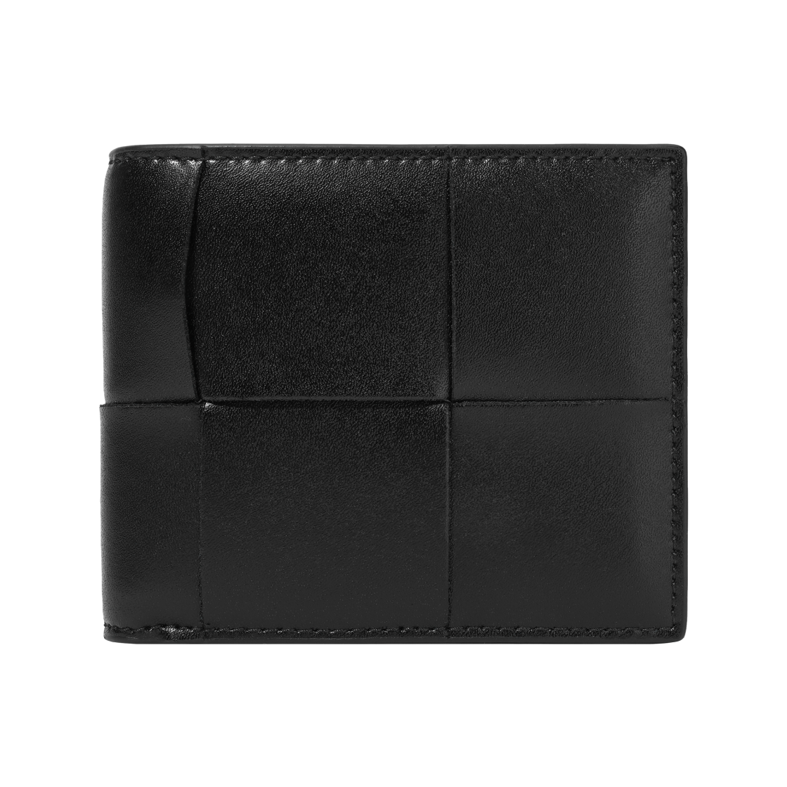 보테가 베네타 반지갑 블랙(Bottega Veneta Bi-Fold Wallet Black)