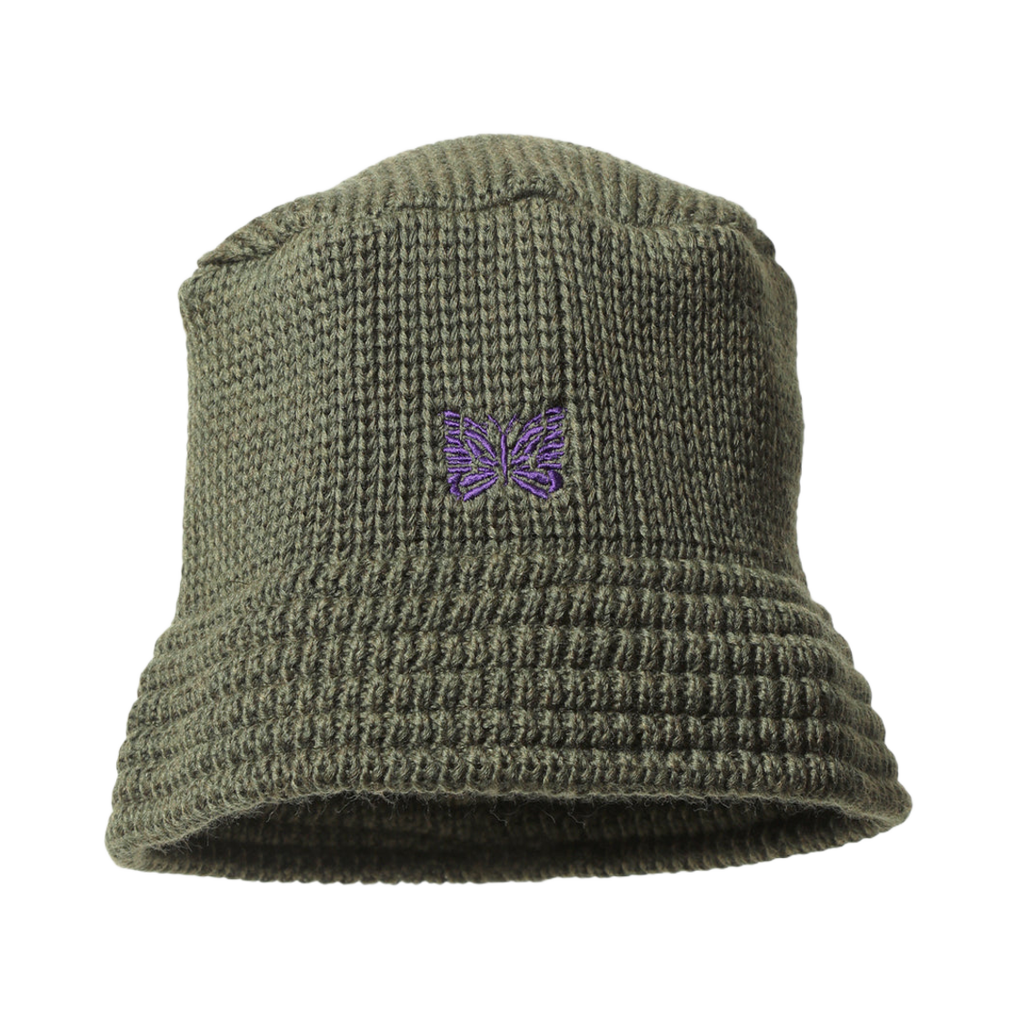 RW060D Needles Bucket Hat Merino Wool Olive